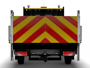 Mercedes Benz Dropside Tail Lift 2008 3D-Modell