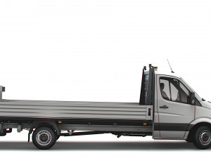 Freightliner Sprinter Dropside Tail Lift 2018 3Dモデル