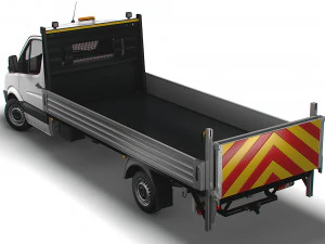 Freightliner Sprinter Dropside Tail Lift 2018 3D Model
