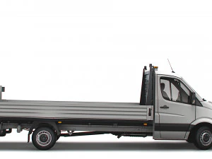 Freightliner Sprinter Dropside Tail Lift 2018 3D Model