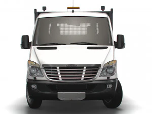 Freightliner Sprinter Dropside Tail Lift 2018 3D Model