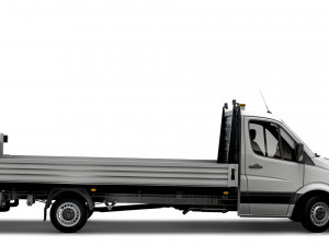 Freightliner Sprinter Dropside Tail Lift 2018 3Dモデル