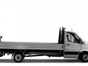 Freightliner Sprinter Dropside Tail Lift 2018 3D Model