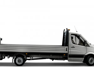 Freightliner Sprinter Dropside Tail Lift 2018 3D Model