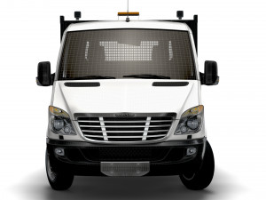 Freightliner Sprinter Dropside Tail Lift 2018 3Dモデル