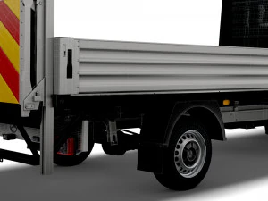 Freightliner Sprinter Dropside Tail Lift 2018 3D Model