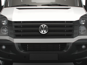 Volkswagen Crafter Dropside Tail Lift 2016 Model 3D