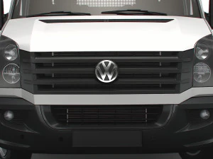 Volkswagen Crafter бортовой гидроборт 2016 3D Модель