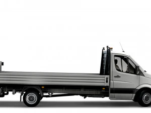 Volkswagen Crafter бортовой гидроборт 2016 3D Модель