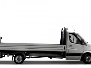 Volkswagen Crafter бортовой гидроборт 2016 3D Модель