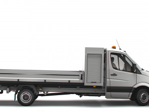 Freightliner Sprinter Single Cab Tipper Toolpod 2018 Modelo 3D