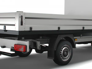 Freightliner Sprinter Single Cab Tipper Toolpod 2018 3D Model