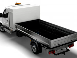 Freightliner Sprinter Single Cab Tipper Toolpod 2018 3D Model
