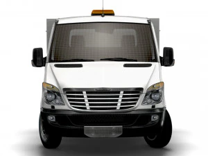 Freightliner Sprinter Single Cab Tipper Toolpod 2018 3D Model