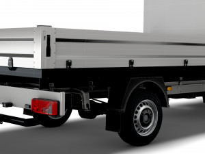 Freightliner Sprinter Single Cab Tipper Toolpod 2018 Modelo 3D