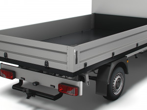 Dodge Sprinter Single Cab Tipper Toolpod 2009 3Dモデル
