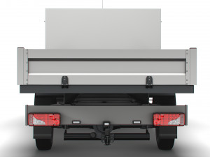 Dodge Sprinter Single Cab Tipper Toolpod 2009 3Dモデル