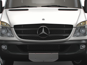 Mercedes Benz Sprinter Single Cab Tipper Toolpod 2008 Modèle 3D
