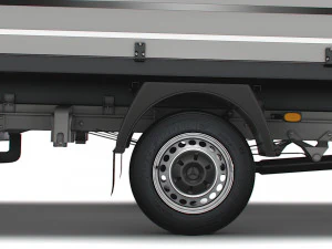 Mercedes Benz Sprinter Single Cab Tipper Toolpod 2008 3D Model