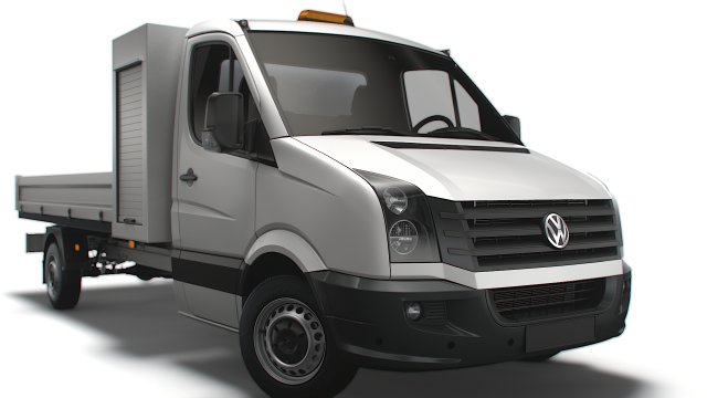 Vw crafter 3d model hot sale