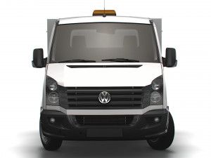 Volkswagen Crafter Single Cab Tipper Toolpod 2016 3D 모델