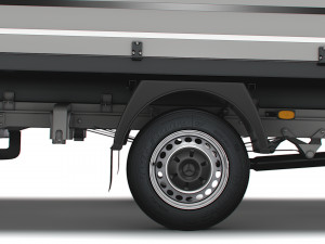 Volkswagen Crafter Single Cab Tipper Toolpod 2016 3D 모델