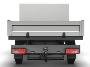 Volkswagen Crafter Single Cab Tipper Toolpod 2016 3D 모델