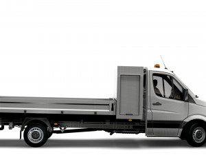 Volkswagen Crafter Single Cab Tipper Toolpod 2016 3D 모델