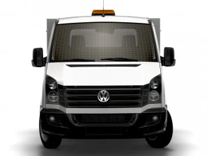 Volkswagen Crafter Single Cab Tipper Toolpod 2016 3D Model