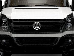 Volkswagen Crafter Single Cab Tipper Toolpod 2016 3D 모델