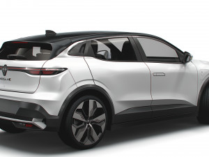 Renault Megane E Tech Techno pack 2023 3Dモデル