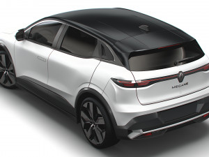 Renault Megane E Tech Techno pack 2023 3Dモデル