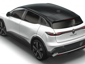Renault Megane E Tech Techno pack 2023 3D Model