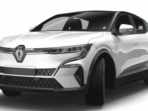 Renault Megane E Tech Techno pack 2023 3Dモデル
