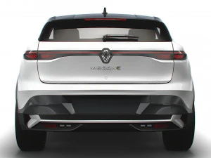 Renault Megane E Tech Techno pack 2023 3D Model