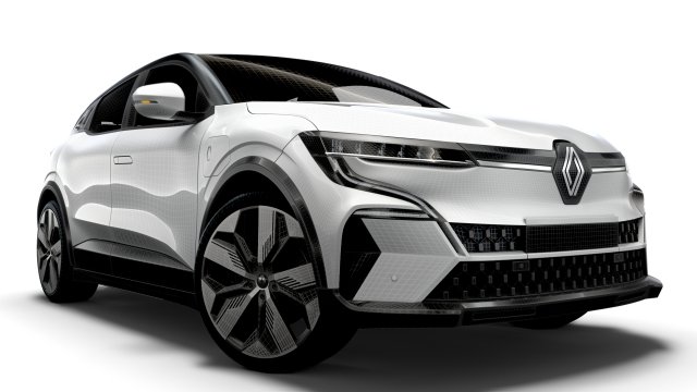 Renault Megane E Tech Techno pack 2023 3D Model in Sport Cars 3DExport