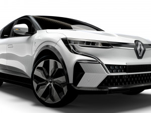 Renault Megane E Tech Techno pack 2023 3Dモデル