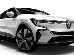 Renault Megane E Tech Techno pack 2023 3D Model