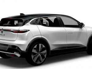 Renault Megane E Tech Techno pack 2023 3Dモデル