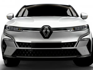 Renault Megane E Tech Techno pack 2023 3D Model
