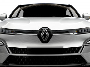 Renault Megane E Tech Techno pack 2023 3Dモデル