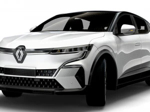 Renault Megane E Tech Techno pack 2023 3D Model