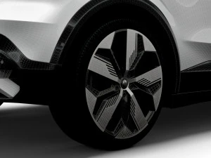 Renault Megane E Tech Techno pack 2023 3D Model