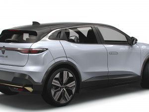 Renault Megane E Tech Iconic 2023 3Dモデル
