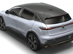 Renault Megane E Tech Iconic 2023 3Dモデル
