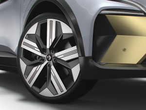 Renault Megane E Tech Iconic 2023 3Dモデル