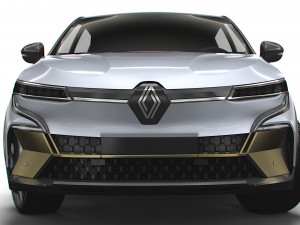 Renault Megane E Tech Iconic 2023 3Dモデル