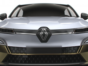 Renault Megane E Tech Iconic 2023 3Dモデル