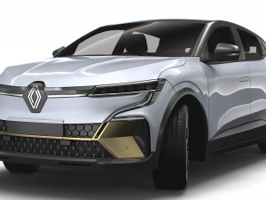 Renault Megane E Tech Iconic 2023 3Dモデル