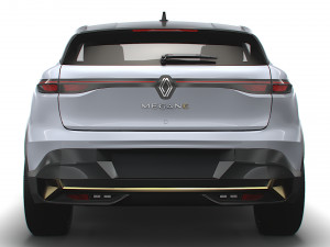 Renault Megane E Tech Iconic 2023 3Dモデル
